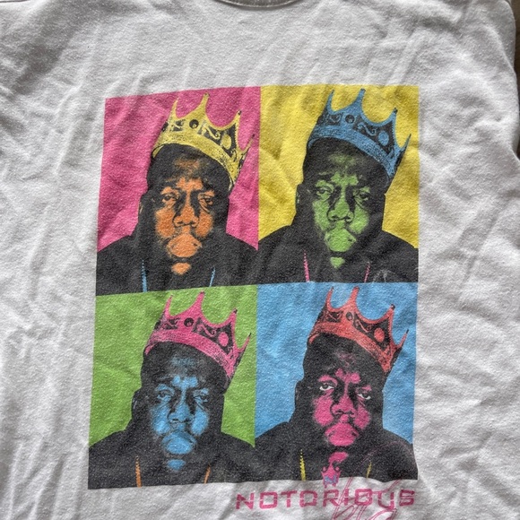 Notorious B.I.G Shirt Small - Picture 2 of 3